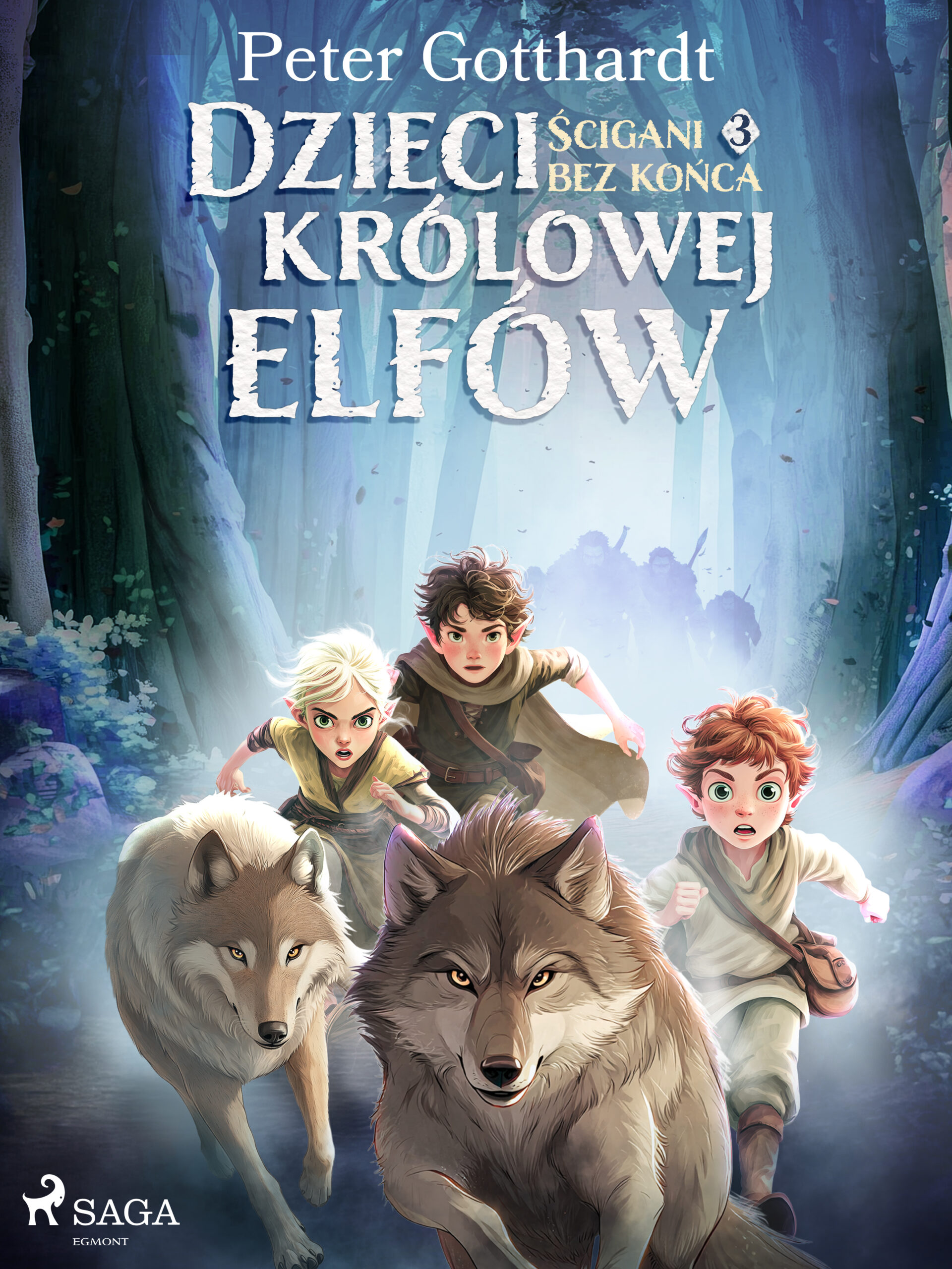 Dzieci królowej elfów 3 – Ścigani bez końca (#3) — okładka e-booka