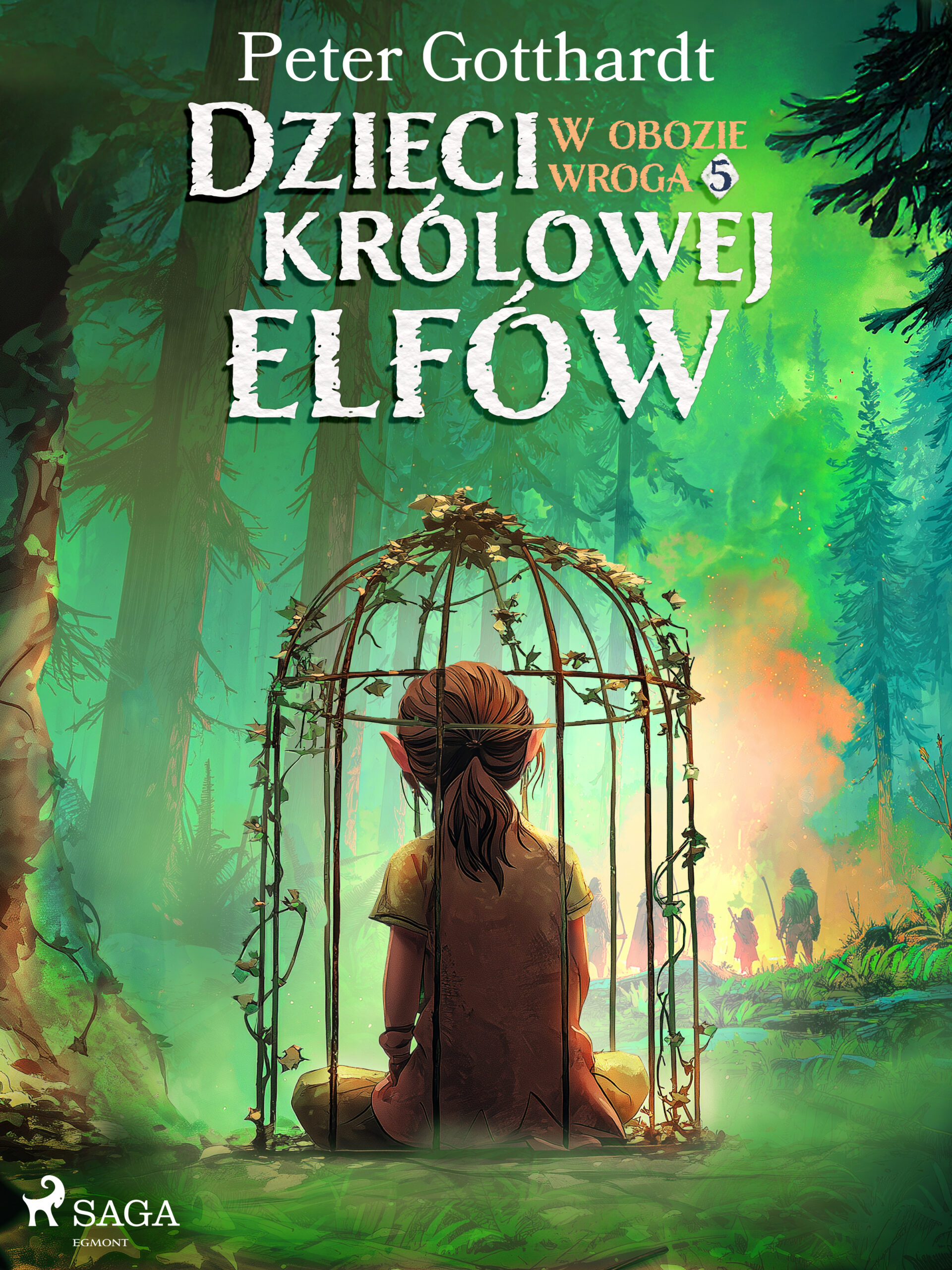 Dzieci królowej elfów 5 – W obozie wroga (#5) — okładka e-booka
