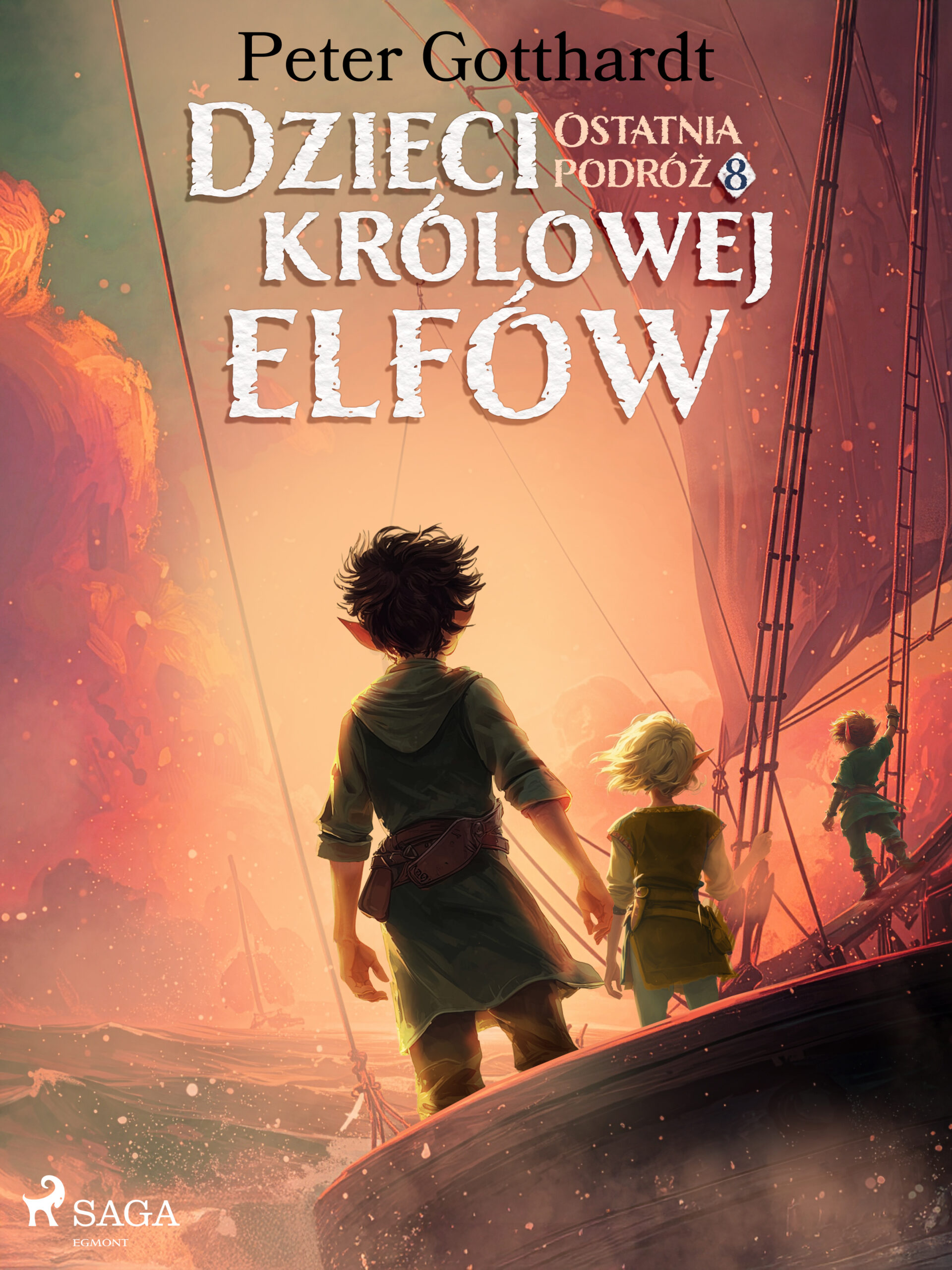 Dzieci królowej elfów 8 – Ostatnia podróż (#8) — okładka e-booka