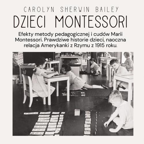 Dzieci Montessori — okładka audiobooka