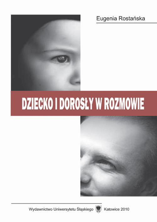 Dziecko i dorosły w rozmowie — okładka e-booka