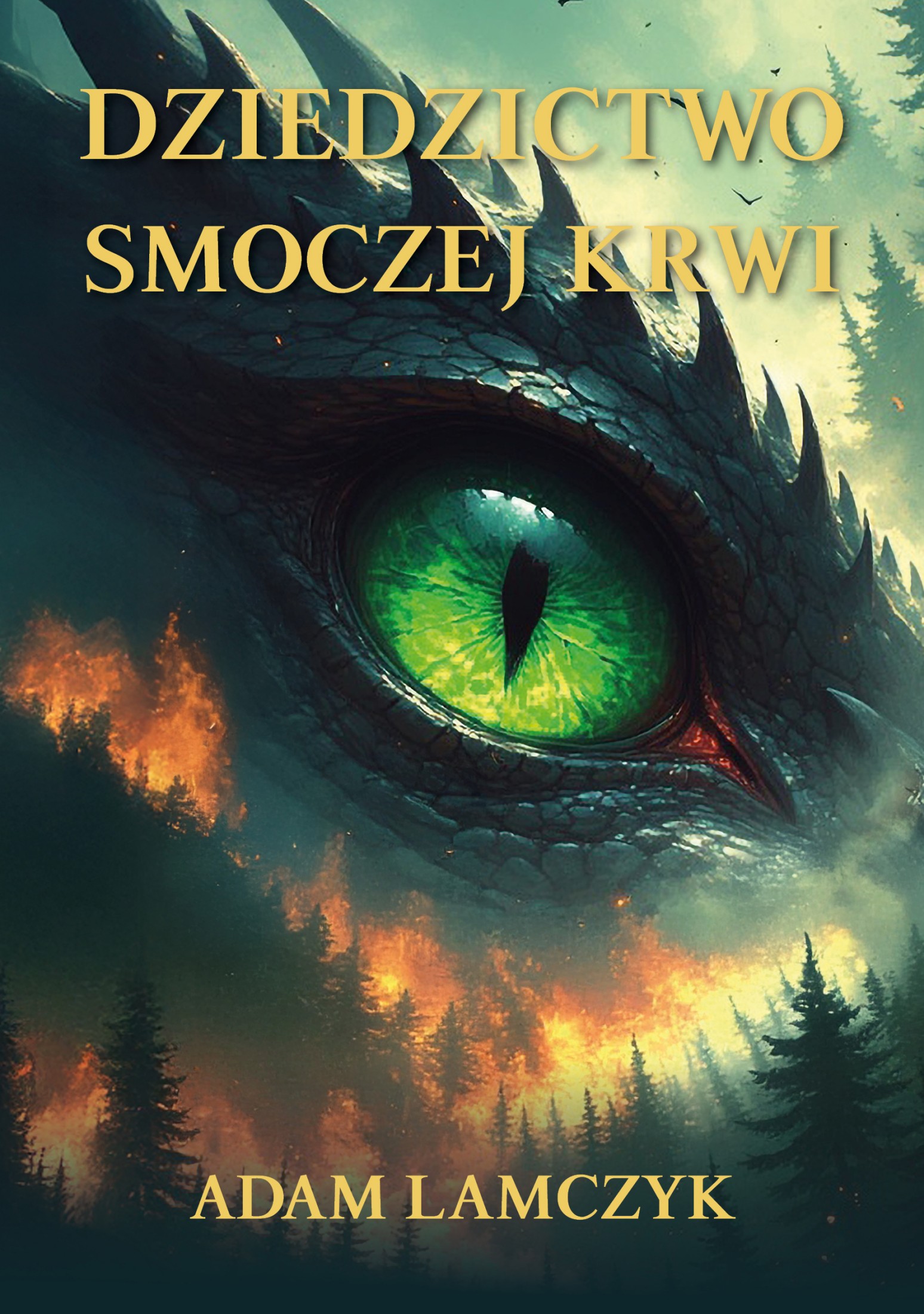 Dziedzictwo Smoczej Krwi — okładka e-booka
