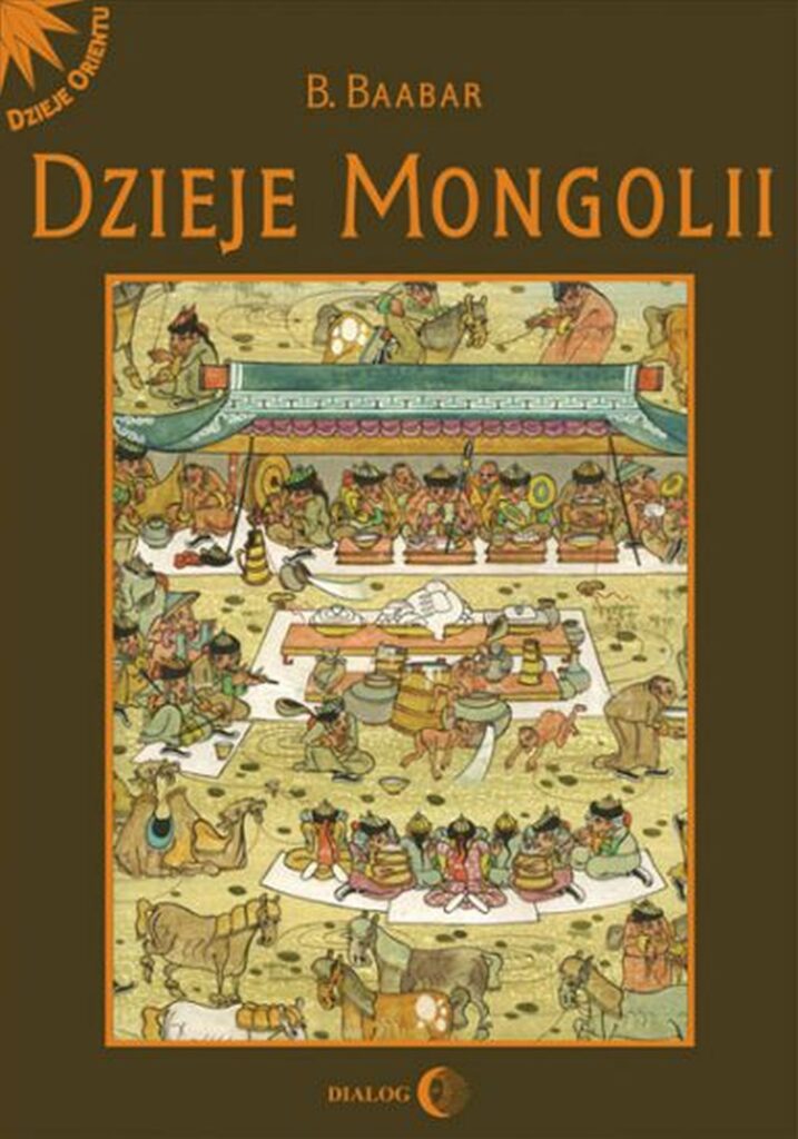 Dzieje Mongolii — okładka
