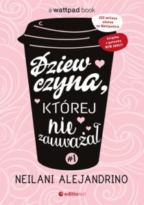 Dziewczyna, której nie zauważał #1 — okładka e-booka
