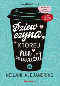 Dziewczyna, której nie zauważał #2 — okładka e-booka