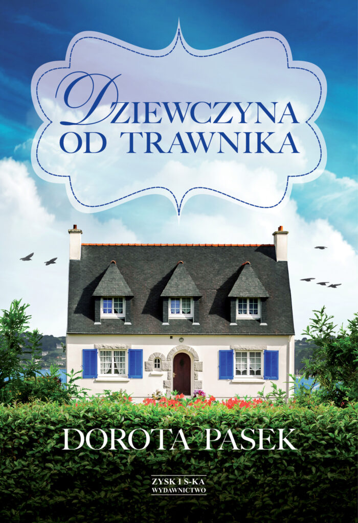 Dziewczyna od trawnika — okładka
