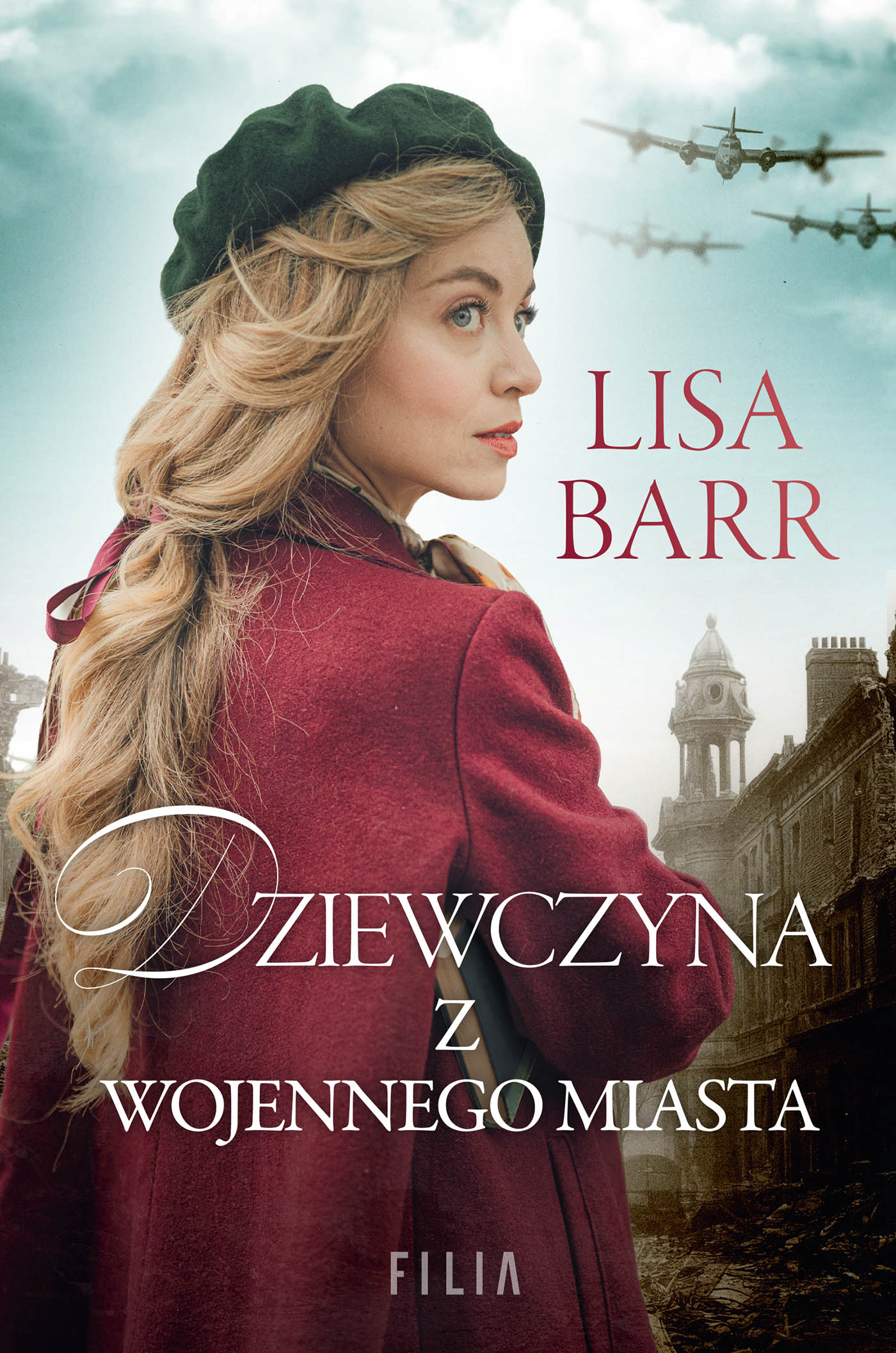 Dziewczyna z wojennego miasta — okładka e-booka