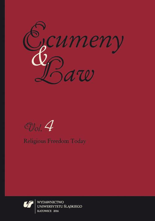 Tytuł: Ecumeny and Law 2016. Vol. 4
Autor:
Wydawnictwo: Wydawnictwo Uniwersytetu Śląskiego
Formaty: PDF