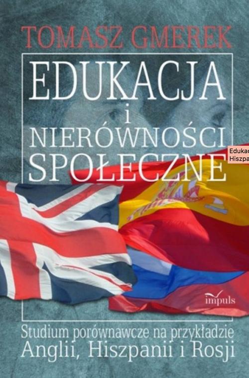 Edukacja i nierówności społeczne — okładka e-booka