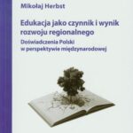 Edukacja jako czynnik i wynik rozwoju regionalnego — okładka e-booka