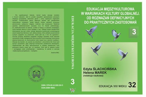 EDUKACJA MIĘDZYKULTUROWA W WARUNKACH KULTURY GLOBALNEJ. OD ROZWAŻAŃ DEFINICYJNYCH DO PRAKTYCZNYCH ZASTOSOWAŃ t.3 — okładka e-booka