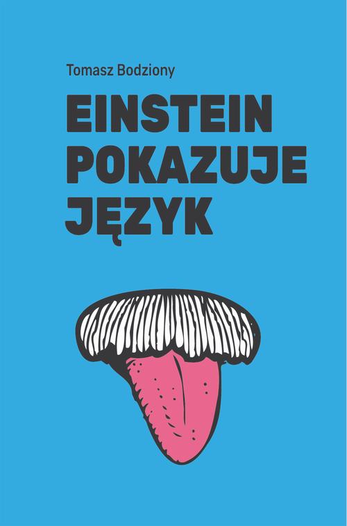 Einstein pokazuje język — okładka