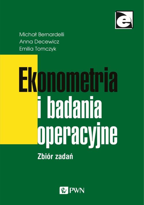 Ekonometria i badania operacyjne — okładka e-booka