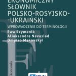 Ekonomiczny słownik polsko-rosyjsko-ukraiński — okładka e-booka