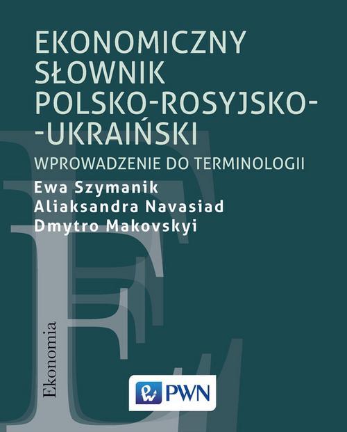 Ekonomiczny słownik polsko-rosyjsko-ukraiński — okładka e-booka