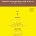 Ekonomista 2017 nr 1 — okładka wydania