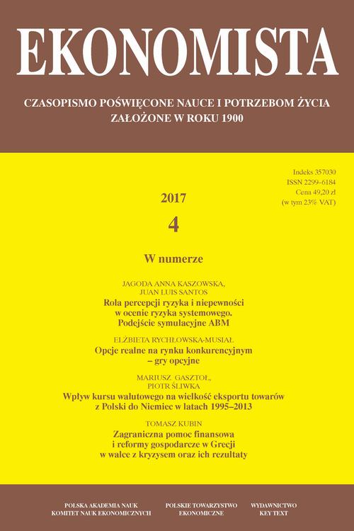 Tytuł: Ekonomista 2017 nr 4
Autor: Praca zbiorowa
Wydawnictwo: Key Text
Formaty: PDF