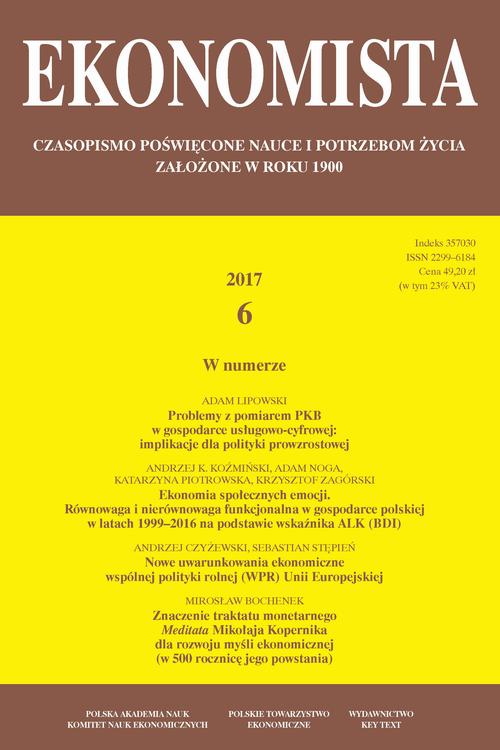 Tytuł: Ekonomista 2017 nr 6
Autor: Praca zbiorowa
Wydawnictwo: Key Text
Formaty: PDF