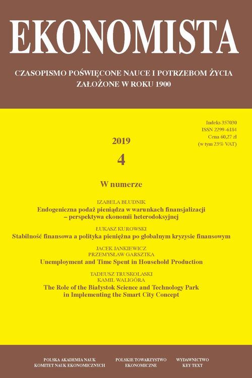 Tytuł: Ekonomista 2019 nr 4
Autor: Praca zbiorowa
Wydawnictwo: Key Text
Formaty: PDF