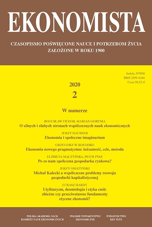 Tytuł: Ekonomista 2020 nr 2
Autor: Praca zbiorowa
Wydawnictwo: Key Text
Formaty: PDF