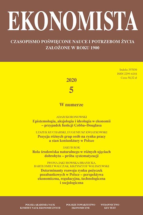 Tytuł: Ekonomista 2020 nr 5
Autor: Praca zbiorowa
Wydawnictwo: Key Text
Formaty: PDF