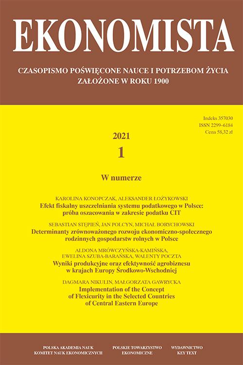 Tytuł: Ekonomista 2021 nr 1
Autor: Praca zbiorowa
Wydawnictwo: Key Text
Formaty: PDF