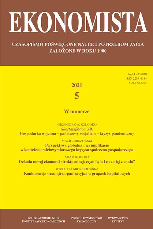 Tytuł: Ekonomista 2021 nr 5
Autor: Praca zbiorowa
Wydawnictwo: Key Text
Formaty: PDF