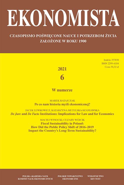 Tytuł: Ekonomista 2021 nr 6
Autor: Praca zbiorowa
Wydawnictwo: Key Text
Formaty: PDF