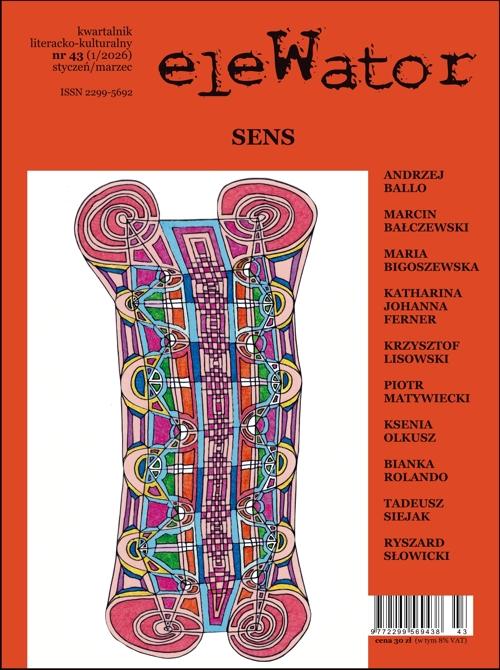 Tytuł: eleWator 43 (1/2026)
Autor: Praca zbiorowa
Wydawnictwo: Forma
Formaty: PDF