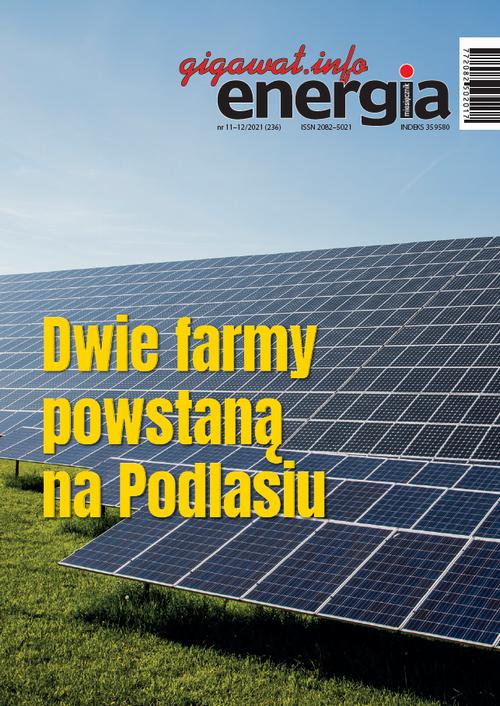 Tytuł: Energia Gigawat 11-12/2021
Autor: zespół autorów
Wydawnictwo: AGENT PR Sylwester Wolak
Formaty: PDF