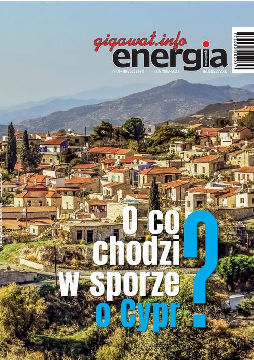 Tytuł: Energia Gigawat 9-10/2022
Autor: zespół autorów
Wydawnictwo: AGENT PR Sylwester Wolak
Formaty: PDF