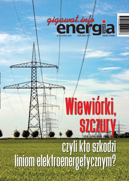 Tytuł: Energia Gigawat 9-10/2024
Autor: zespół autorów
Wydawnictwo: AGENT PR Sylwester Wolak
Formaty: PDF
