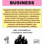 Tytuł: English in Business
Autor: Jacek Gordon
Wydawnictwo: Wydawnictwo e-bookowo
Formaty: PDF