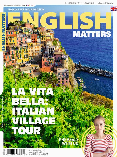 Tytuł: English Matters 113
Autor: 
Wydawnictwo: Colorful Media
Formaty: PDF