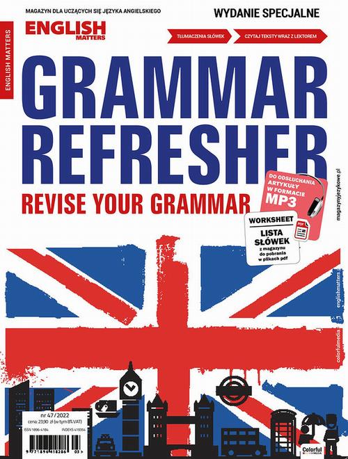 Tytuł: English Matters Grammar Refresher Revise Your Grammar
Autor: 
Wydawnictwo: Colorful Media
Formaty: PDF
