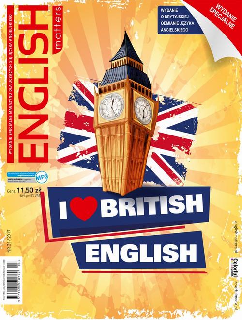 English Matters - I love British English — okładka wydania