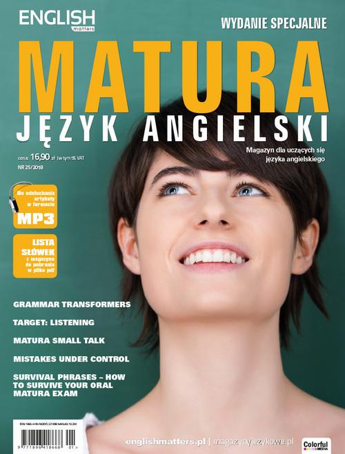 English Matters - Matura — okładka wydania