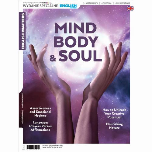 Tytuł: English Matters MIND BODY and SOUL
Autor: 
Wydawnictwo: Colorful Media
Formaty: PDF