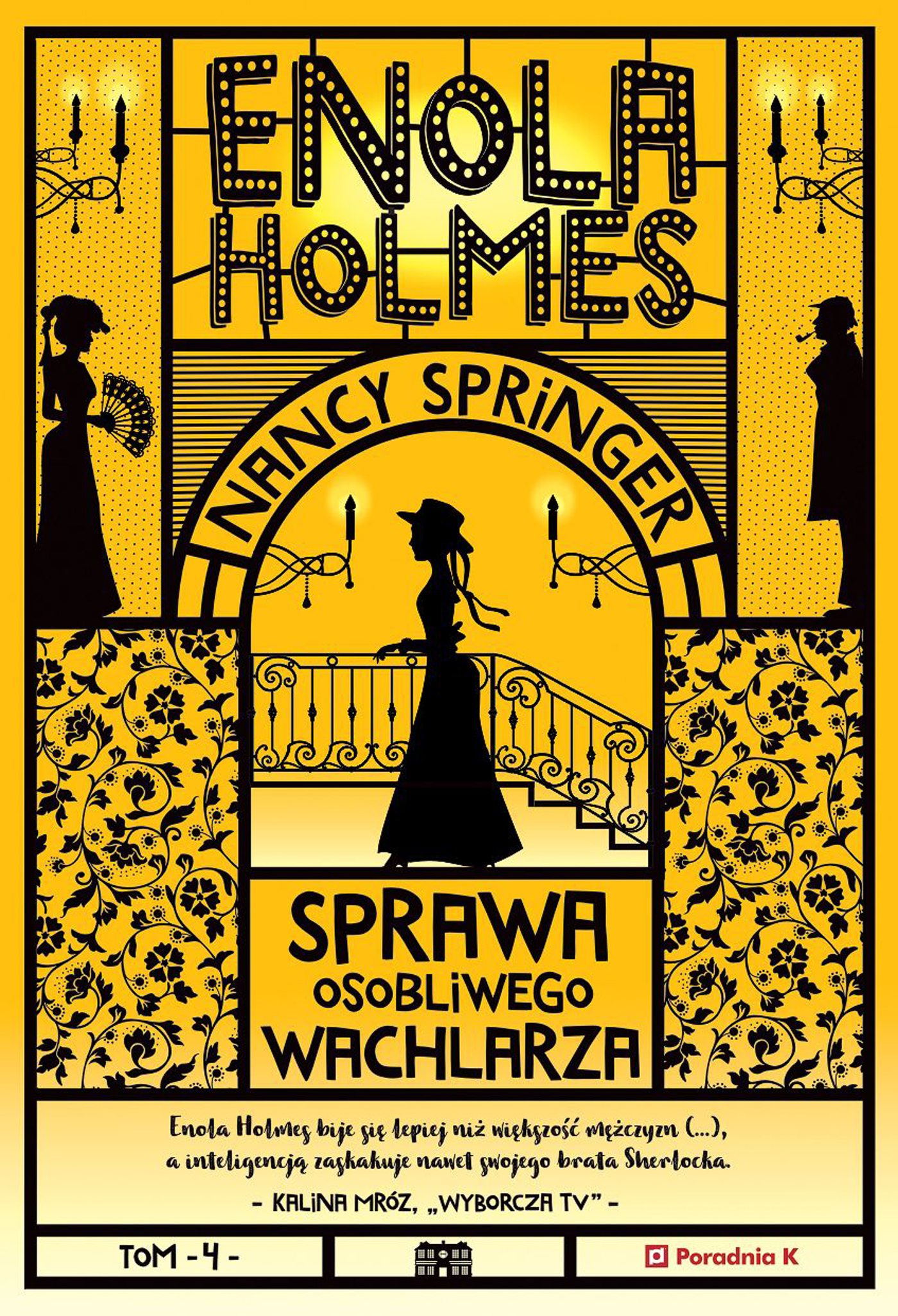 Enola Holmes. Sprawa osobliwego wachlarza. Tom 4 — okładka e-booka
