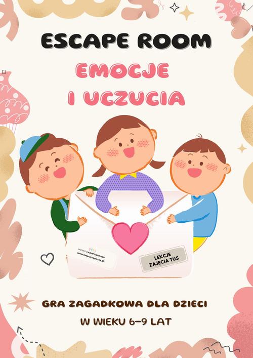 Tytuł: Escape room. Emocje i uczucia. Gra zagadkowa dla dzieci 6-9 lat
Autor: Katarzyna Skoczylas-Płuska
Wydawnictwo: Katarzyna Skoczylas-Płuska
Formaty: PDF