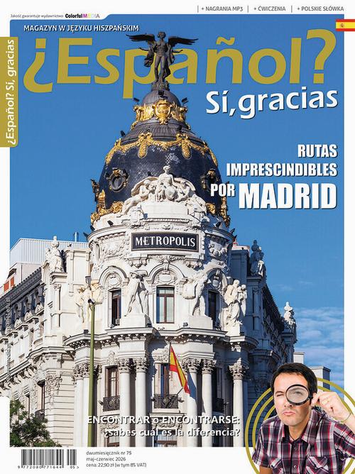 Tytuł: ¿Español? Sí, gracias 75
Autor: 
Wydawnictwo: Colorful Media
Formaty: PDF