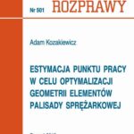 Tytuł: Estymacja punktu pracy w celu optymalizacji geometrii elementów palisady sprężarkowej
Autor: Adam Kozakiewicz
Wydawnictwo: Wydawnictwo Politechniki Poznańskiej
Formaty: PDF