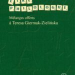 Être philologue — okładka e-booka