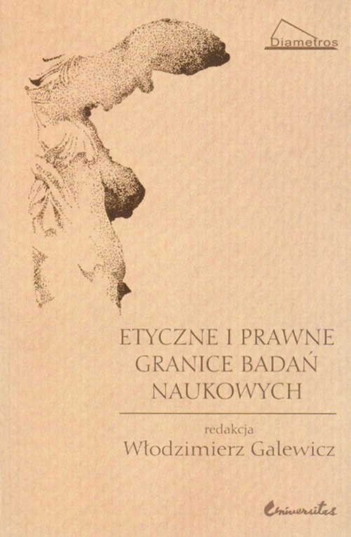 Etyczne i prawne granice badań naukowych — okładka e-booka