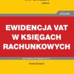 Ewidencja VAT w księgach rachunkowych — okładka e-booka