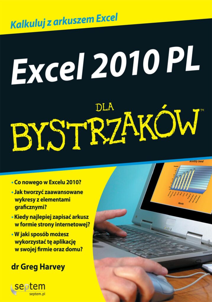 Excel 2010 PL dla bystrzaków — okładka