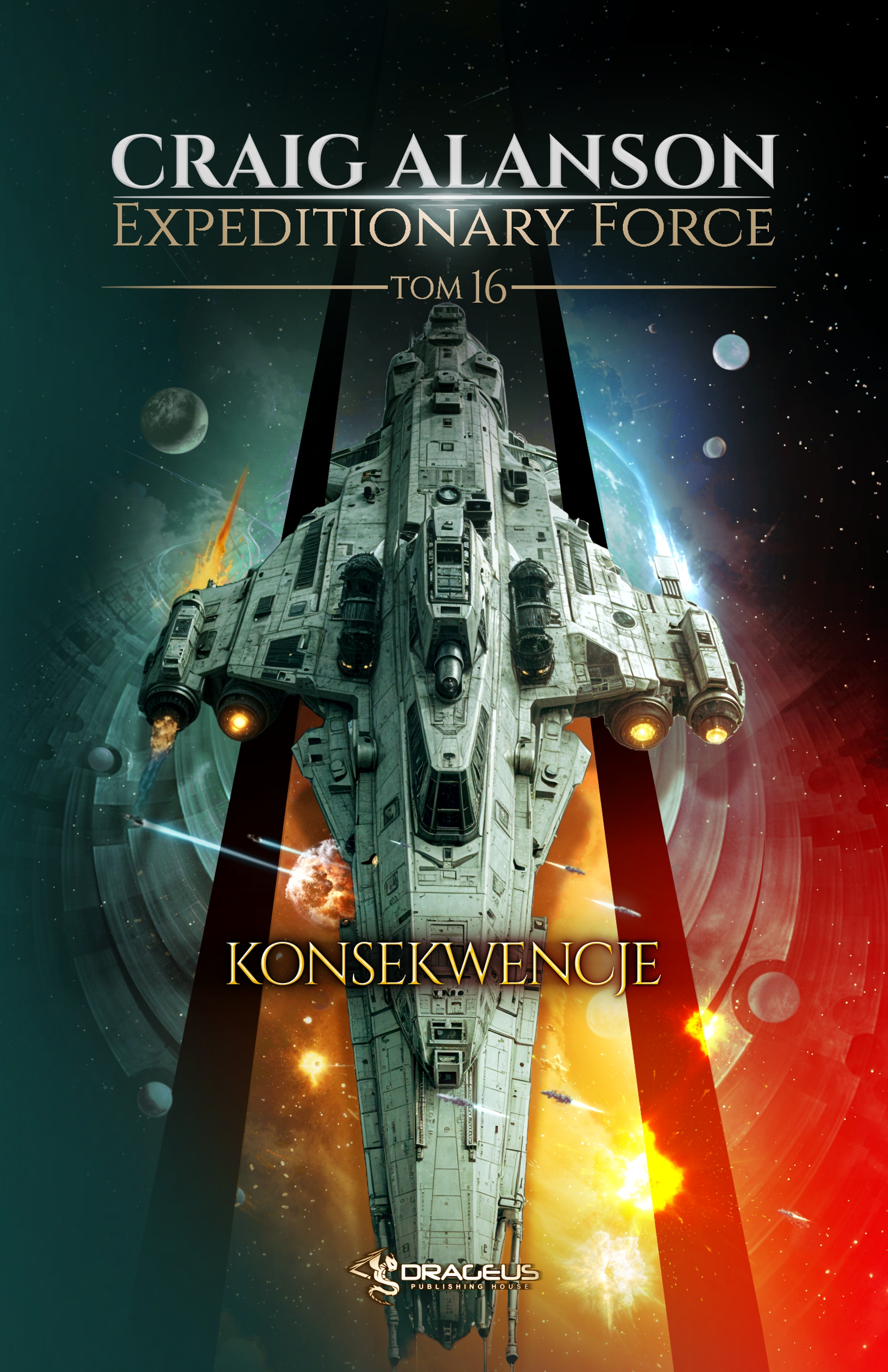 Tytuł: Expeditionary Force (#16). Expeditionary Force. Tom 16. Konsekwencje
Autor: Craig Alanson
Wydawnictwo: Wydawnictwo Drageus
Formaty: EPUB, MOBI
