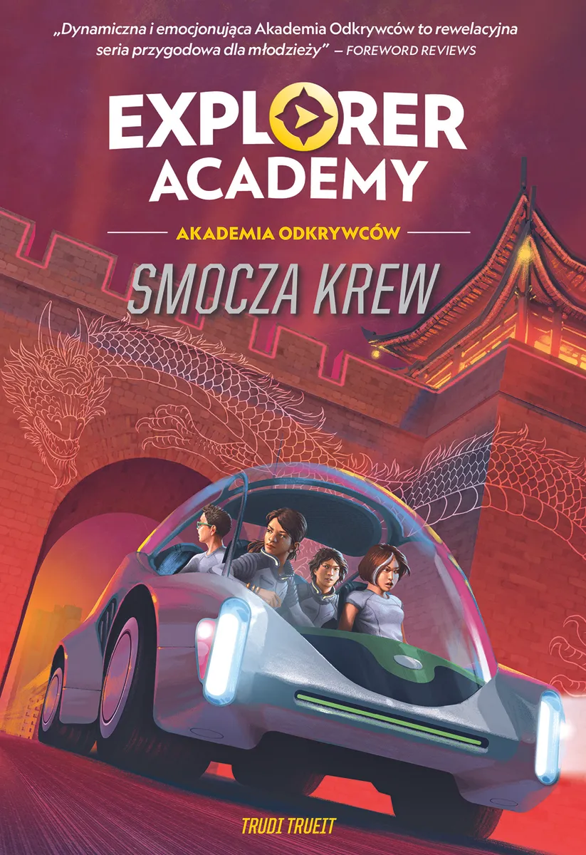 Tytuł: Explorer Academy: Akademia Odkrywców. Smocza krew. Tom 6
Autor: Trudi Trueit
Wydawnictwo: Wydawnictwo Olesiejuk
Formaty: EPUB, MOBI