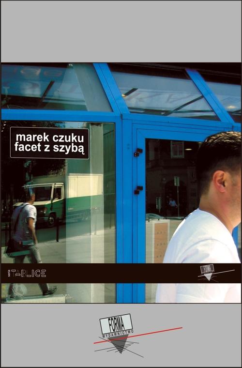 Facet z szybą — okładka e-booka