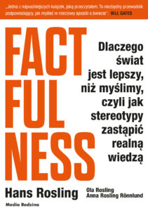 Tytuł: Factfulness. Dlaczego świat jest lepszy, niż myślimy, czyli jak stereotypy zastąpić realną wiedzą
Autor: Hans Rosling, Ola Rosling, Anna Rosling-Ronnlund
Wydawnictwo: Media Rodzina
Formaty: EPUB, MOBI